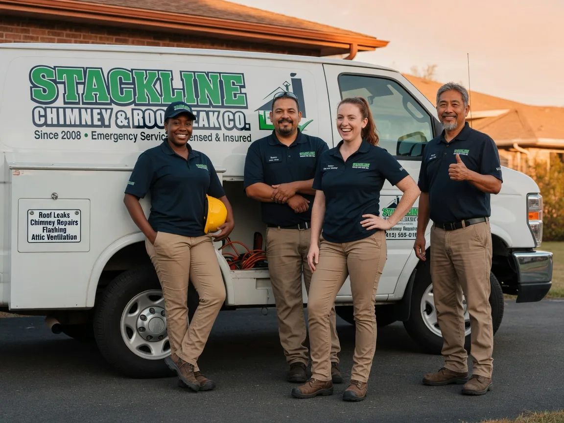 Chimney flashing repair company in Nashville, IN